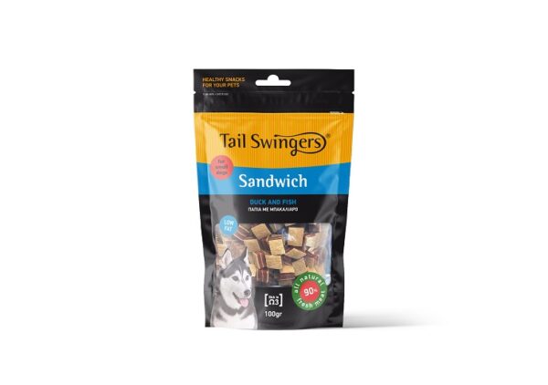 Sandwich with Duck and Fish
