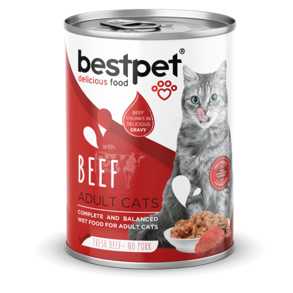 Bestpet Adult Cats  Wet Food 400 gr