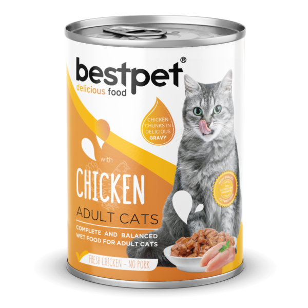 Bestpet Adult Cats Wet Food 400 gr