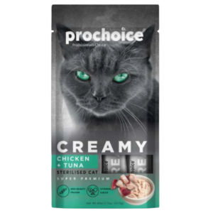 Prochoice Creamy Chicken And Tuna (4x15g)