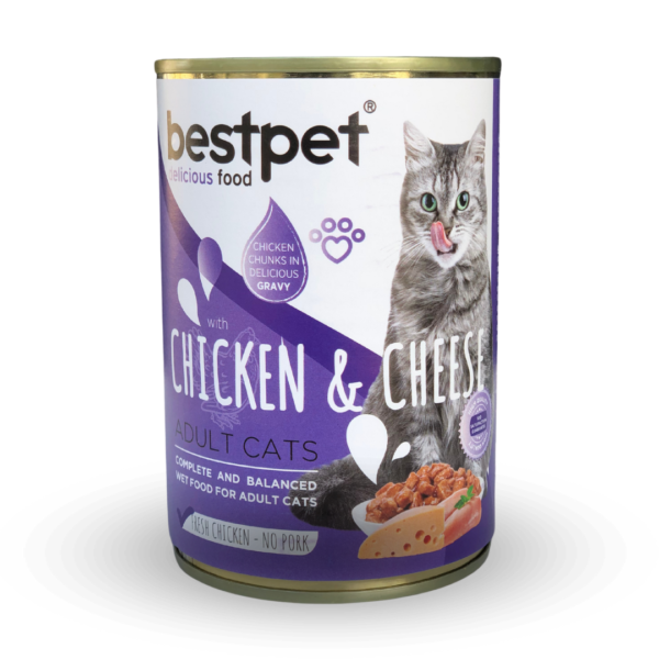 Bestpet Adult Cats  Wet Food 400 gr