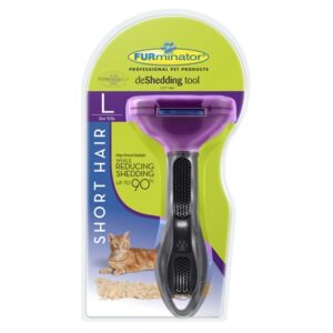 L - Cat deShedding Tool - Short Hair