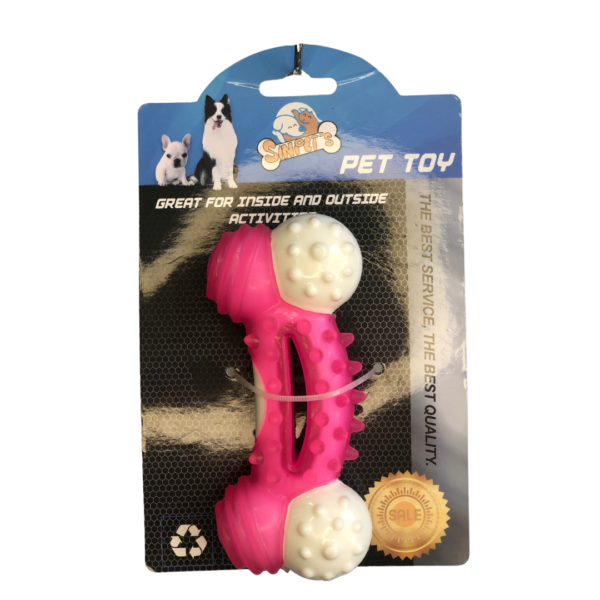 Dental Chew Dog Toy - Bone - Image 2