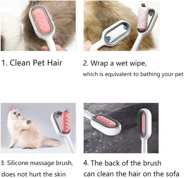 3 in 1 Pet Cleaning, Hair Removing, and Massaging Comb - Image 2