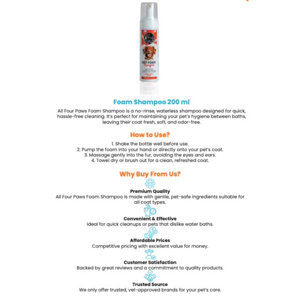 AFP Foam Shampoo 200 ml - Image 2