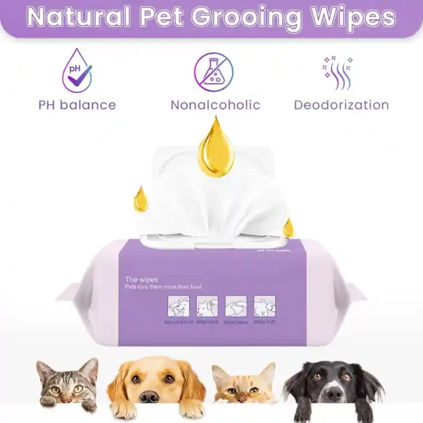 AlcoholFree Pet Wipes - Image 3
