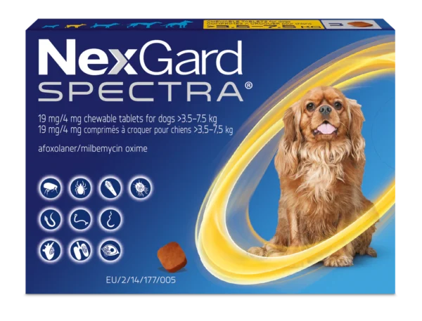 NexGard SPECTRA® - 3.5-7.5 kg