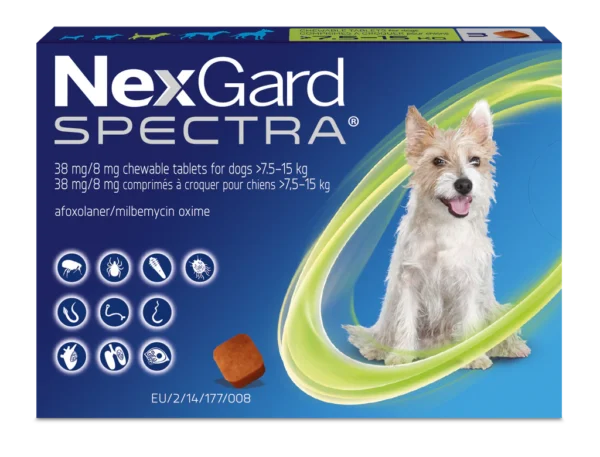 NexGard SPECTRA® - 7.6-15 kg