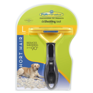L - Dog deShedding Tool - Short Hair