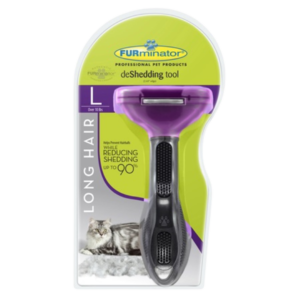 L - Cat deShedding Tool - Long Hair