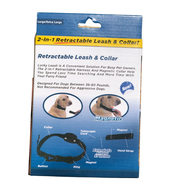 2 in 1 Retractable Dog Leash & Collar - Image 3