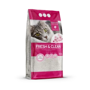 Fresh & Clean Clumping Cat Litter - 10L