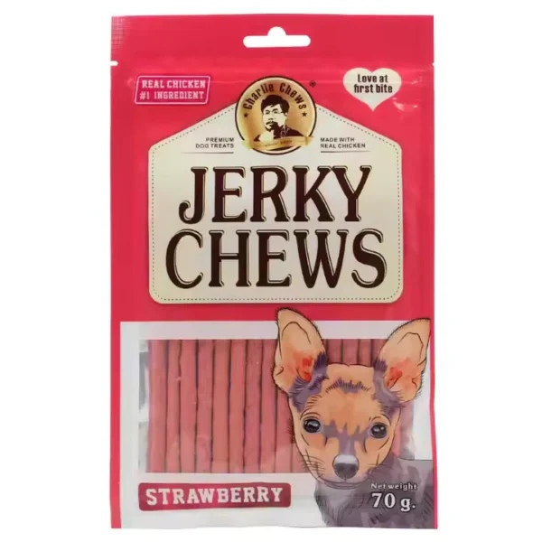 Jerky Chews Sticks - Strawberry