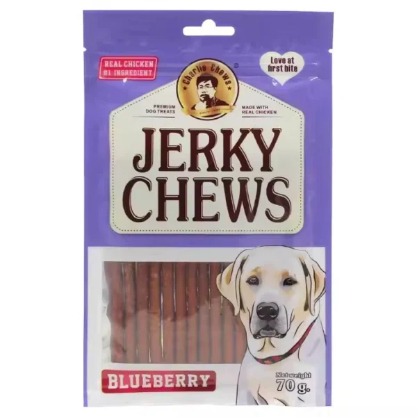 Jerky Chews Sticks - Blueberry